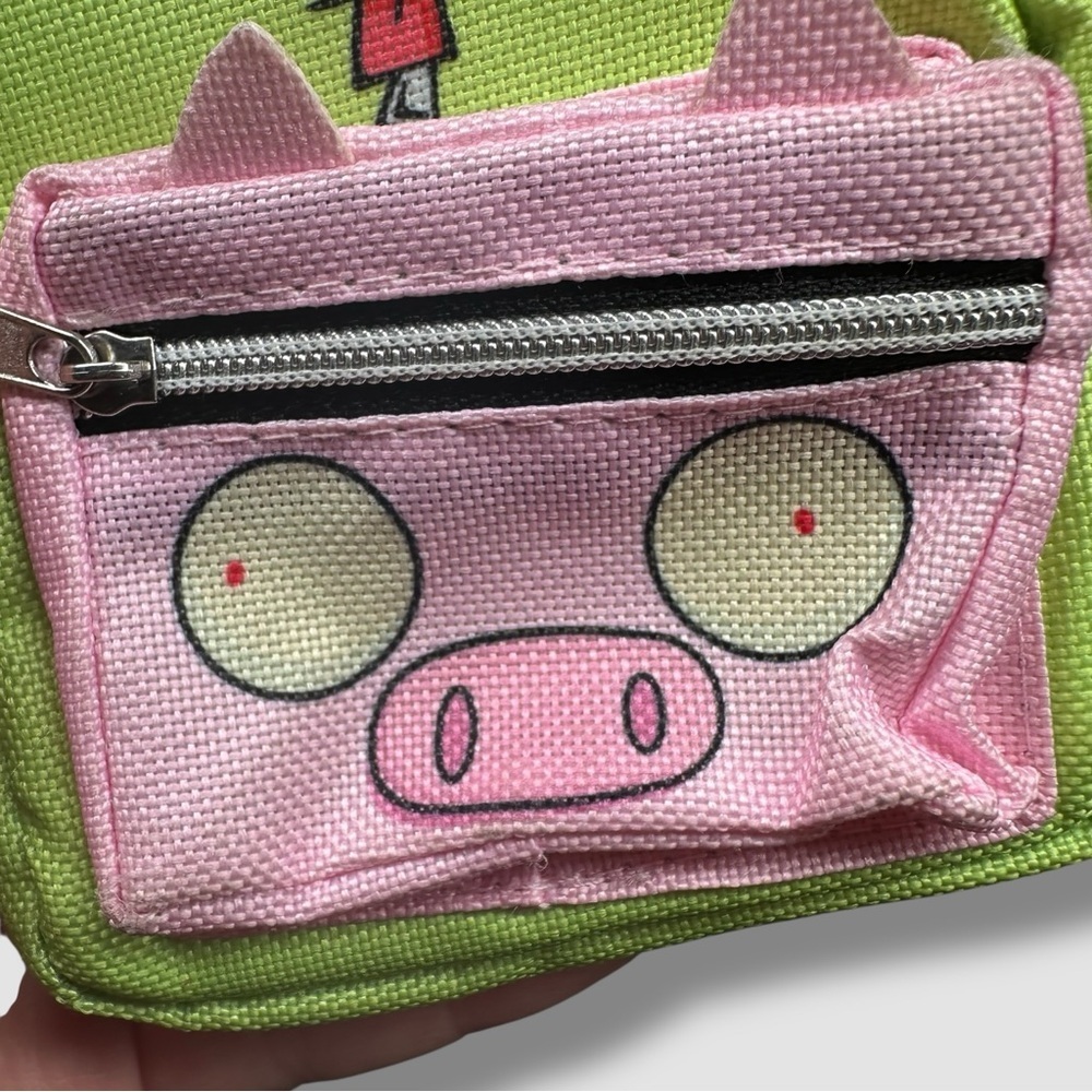 Buckle-Down Invader Zim Gir Crossbody And Mini Bag Keychain - Picture 16 of 16